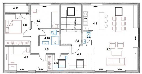 Stan na prodaju u Beogradu, Borča, cetvorosoban, 104m2, cena 208900 evra