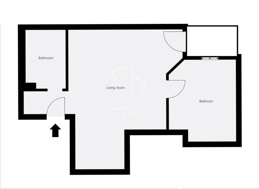 Stan na prodaju u Beogradu, Vračar (Hram), dvosoban, 46m2, cena 270000 evra