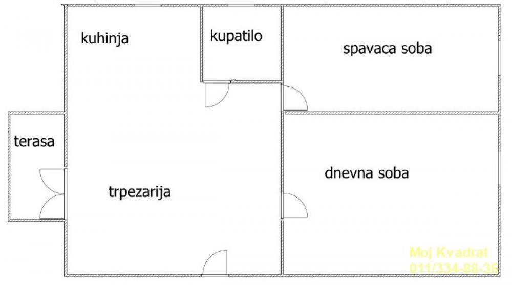 Stan na prodaju u Beogradu, Medaković 2, 129m2, cena 220000 evra