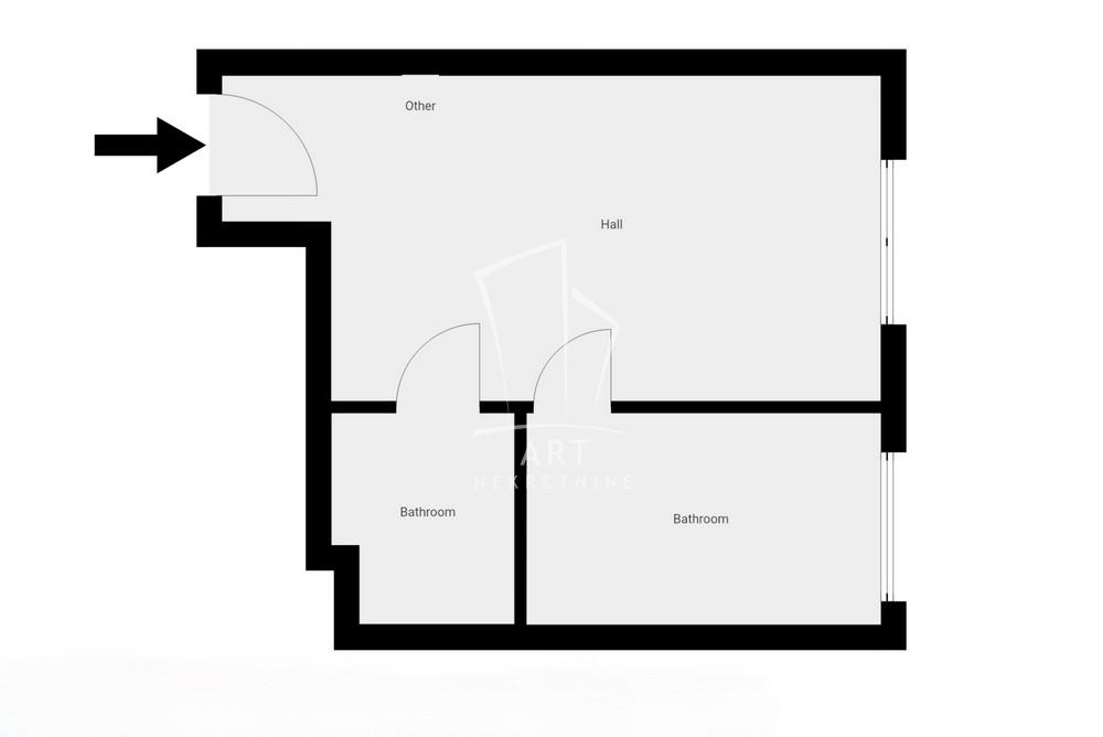 Stan na prodaju u Beogradu, Zemun, jednoiposoban, 30m2, cena 156000 evra