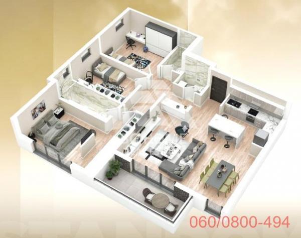 Stan na prodaju u Beogradu, Vojvode Stepe, cetvorosoban, 132m2, cena 539000 evra