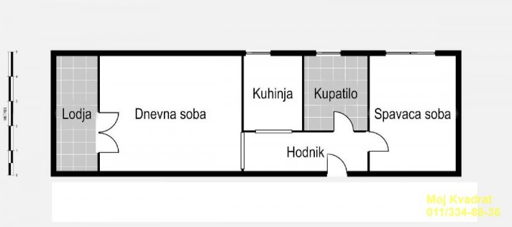 Stan na prodaju u Beogradu, Olimp, dvosoban, 38m2, cena 135000 evra