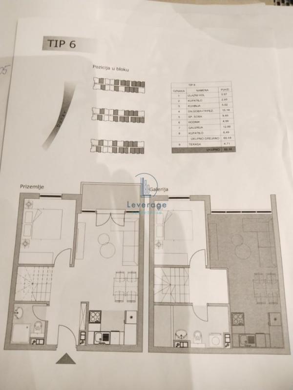 Stan na prodaju u Beogradu, Višnjička banja, trosoban, 65m2, cena 205000 evra