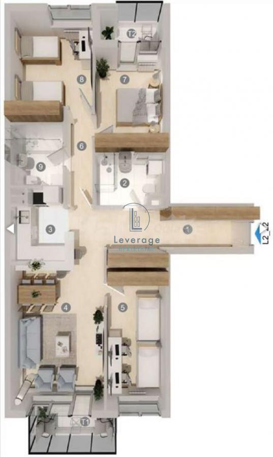 Stan na prodaju u Beogradu, Zemun, cetvorosoban, 112m2, cena 318700 evra
