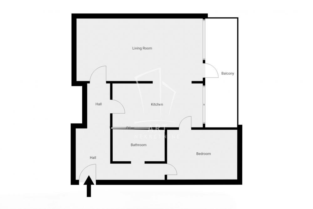 Stan na prodaju u Beogradu, Novi Beograd blok 62, dvoiposoban, 68m2, cena 220000 evra