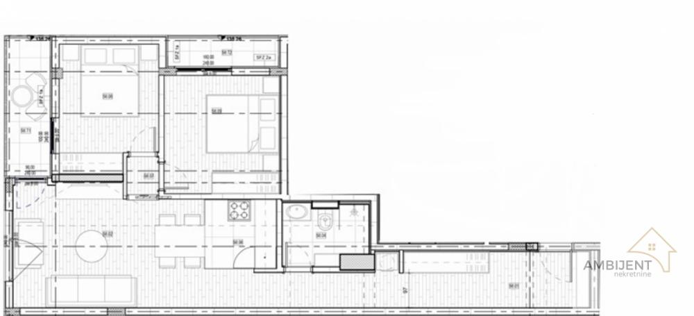 Stan na prodaju u Beogradu, Voždovac, trosoban, 70m2, cena 240924 evra
