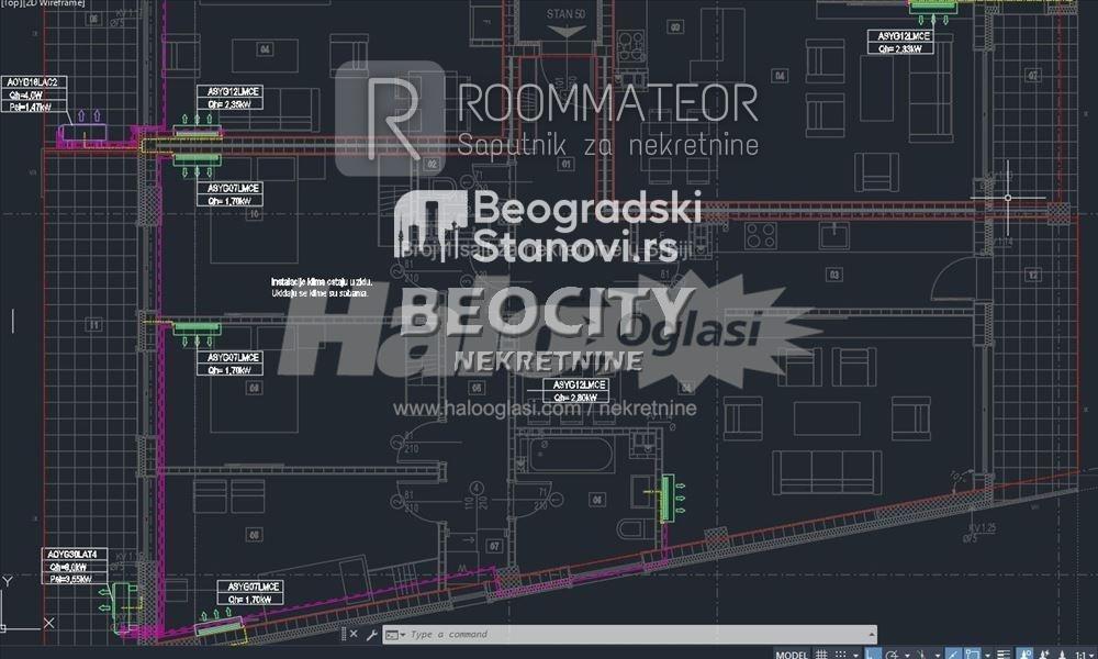 Stan na prodaju u Beogradu, Vidikovac, dvoiposoban, 125m2, cena 315000 evra