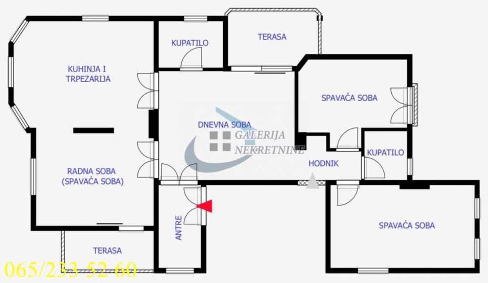 Stan na prodaju u Beogradu, Voždovac, cetvorosoban, 130m2, cena 790000 evra