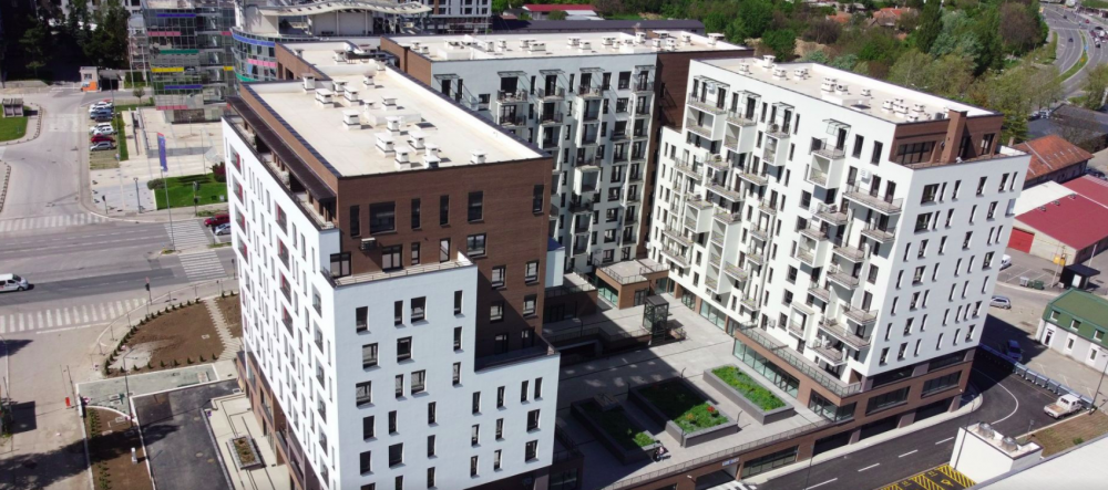 Slika projekta - Stambeno-poslovni kompleks na Novom Beogradu